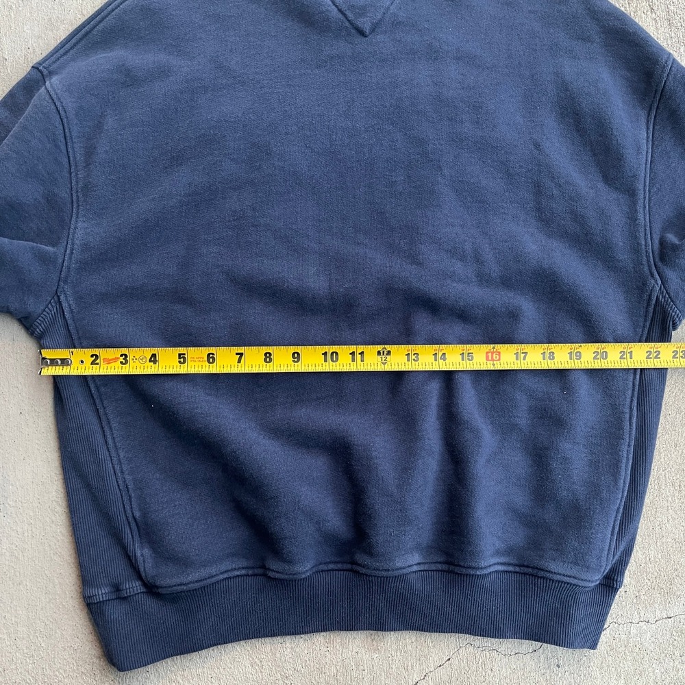 Tommy jeans ribbed crew neck‎ small petite navy blue embroidered - Picture 5 of 7